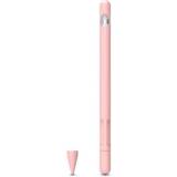 Rosa Styluspennor Apple Pencil 1 Fleksibelt Silikone Cover Lyserød