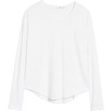 Rag & Bone Dam T-shirts & Linnen Rag & Bone Hudson Long Sleeve - White