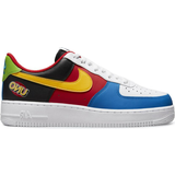 Nike air force 1 dam Skor Nike Air Force 1 UNO - White/Yellow Zest/University Red