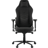 Justerbar sitthöjd Gamingstolar Zen Saga Real Leather Gaming Chair - Black
