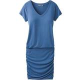 Plissering Klänningar Prana Foundation Dress - Sunbleached Blue Heather