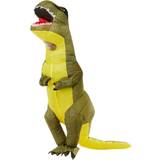 Grön - Uppblåsbar Dräkter & Kläder Smiffys Inflatable T-Rex Costume