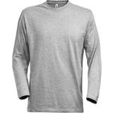 Herr - Viskos T-shirts Fristads Kansas 1914 HSJ Acode Long Sleeve T-shirt - Light Grey