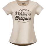Bergans Dam T-shirts Bergans Classic V2 W Tee - Chalk Sand