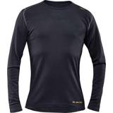 Herr - Polyamid T-shirts & Linnen Kansas 7436 UD Flamestat Devold Long Sleeve T-shirt - Black
