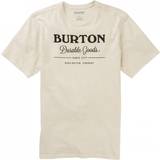 Burton Dam T-shirts Burton MB Durable Goods Short Sleeve T-shirt Unisex - Stout White