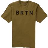 Burton Herr T-shirts Burton BRTN Short Sleeve T-shirt - Martini Olive