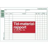 Kontorsmaterial Esselte Time and Material Reports A5L