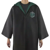 Harry Potter - Unisex Dräkter & Kläder Cinereplicas Harry Potter Slytherin Entry Robe Necktie & Tattoos