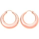 Rosefield Bold Hoops - Rose Gold