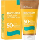 Mjukgörande Solskydd Biotherm Waterlover Face Sunscreen SPF50+ 50ml