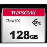 CFast 2.0 Minneskort Transcend CFast 2.0 CFX602 128GB