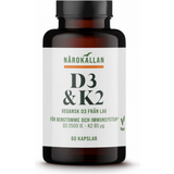 D-vitaminer Vitaminer & Mineraler Närokällan D3 & K2 60 st