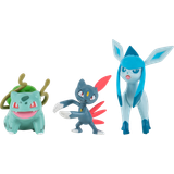 Pokemon battle figure Pokémon Battle Figure Set Bulbasaur, Sneasel, Glaceon