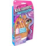 Överraskningsleksak Rolleksaker Spin Master Go Glam Nail Surprise Manicure Set with Surprise Feature Press On Nails & Polish Set