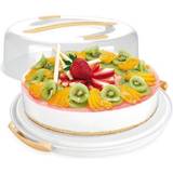 Transparent Kylbricka Tescoma Cooling Tray with Lid Cooling Plate