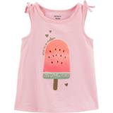 Ärmlösa T-shirts Carter's Watermelon Popsicle Tulip Tee - Pink (V_2N683610)