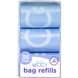 Ubbi Blåa Barn- & Babytillbehör Ubbi On-The-Go Bag Refills 36-count