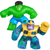 Gummifigurer Moose Goo Jit Zu Marvel Versus Pack Thanos Vs Hulk
