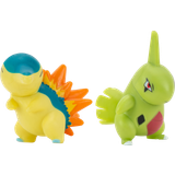 Pokémon Leksaker Pokémon Battle Figure 2-pack figurer 5 cm Cyndaquil och Larvitar