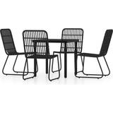 Dining table and chairs Utemöbler vidaXL 3099168 Patio Dining Set, 1 Table incl. 4 Chairs