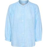 Part Two Persille Long Sleeve Shirt - Dusk Blue Chambrey