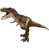 Actionfigurer på rea Mattel Jurassic World Super Colossal Tyrannosaurus Rex Dinosaur