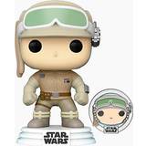 Star Wars Figurer Star Wars Funko POP! SW Luke Skywalker (Hoth) with Pin