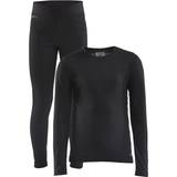 Underställ Craft Sportswear Core Warm Baselayer Set Jr - Black
