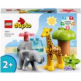 Elefanter - Plastleksaker Byggleksaker Lego Duplo Wild Animals of Africa 10971