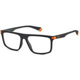 Orange Glasögon & Läsglasögon Polaroid PLDD448 8LZ Black ONE SIZE