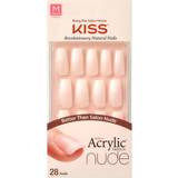 Kiss Rund Nagelprodukter Kiss Salon Acrylic French Nails Leilani 28-pack 28-pack