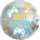 Folat Folieballonger Folat Folieballong Happy Birthday Gaming