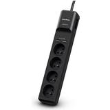 CyberPower Systems Elartiklar CyberPower Systems Tracer Iii P0420Sud0-Fr Surge Protector Black 4 Ac Outlet(S) 200 250 V 1.8 M
