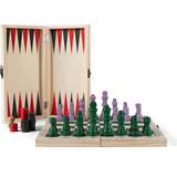 Sällskapsspel Byon Schack/Backgammon Beth Multi