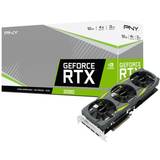 GeForce RTX 3080 Grafikkort PNY GeForce RTX 3080 Uprising Triple Fan LHR HDMI 3xDP 12GB