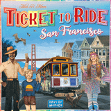 Days of Wonder Familjespel Sällskapsspel Days of Wonder Ticket to Ride: San Francisco