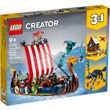Lego Creator 3-in-1 på rea Lego Creator 3 in 1 Viking Ship & the Midgard Serpent 31132