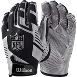 Amerikansk fotboll Wilson NFL Stretch Fit Receivers Glove - Black/Silver