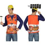 Orange - Uniformer & Yrken Maskeradkläder Th3 Party Vuxen T-shirt