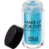 Blåa Kroppsmakeup Make Up For Ever Star Lit Glitter Small S204 Turquoise