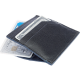 Royce Card Case Wallet - Black/Blue