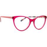 Acetat - Transparent Glasögon & Läsglasögon Missoni I0009 8CQ Red ONE SIZE
