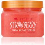Antioxidanter Kroppsskrubb Tree Hut Shea Sugar Scrub Strawberry 510g