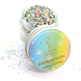 Glitter Eco Lovers Chunky Glitter Rainbow Glow 15ml