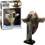 Star Wars 3D-pussel Star Wars Boba Fett's Starfighter Paper 130 Pieces