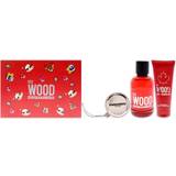 DSquared2 Gåvoboxar DSquared2 Red Wood EDT 100 ml SG 100 ml Wallet (woman)