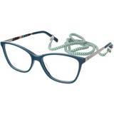 Glasögon & Läsglasögon Missoni I0032 MR8 Blue ONE SIZE