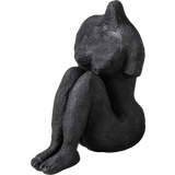 Sten Inredningsdetaljer Mette Ditmer Sitting Woman Black Prydnadsfigur 14cm