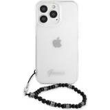 Mobiltillbehör Guess Black Pearl Skal iPhone 13 Pro Max Transparent